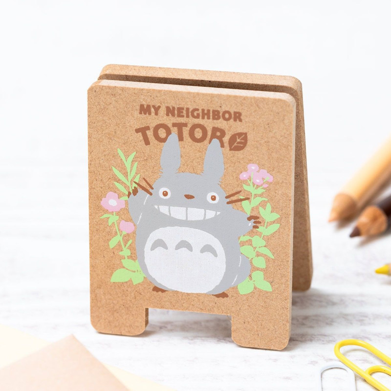 Small equipment - Wooden clip Grey Totoro - My Neighbor Totoro