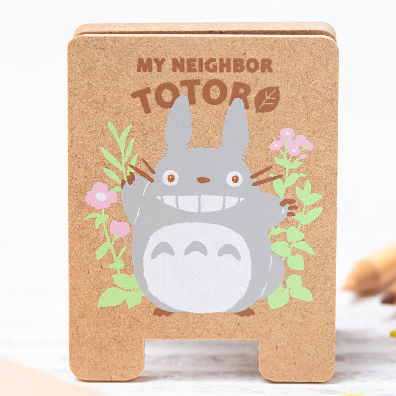 Small equipment - Wooden clip Grey Totoro - My Neighbor Totoro