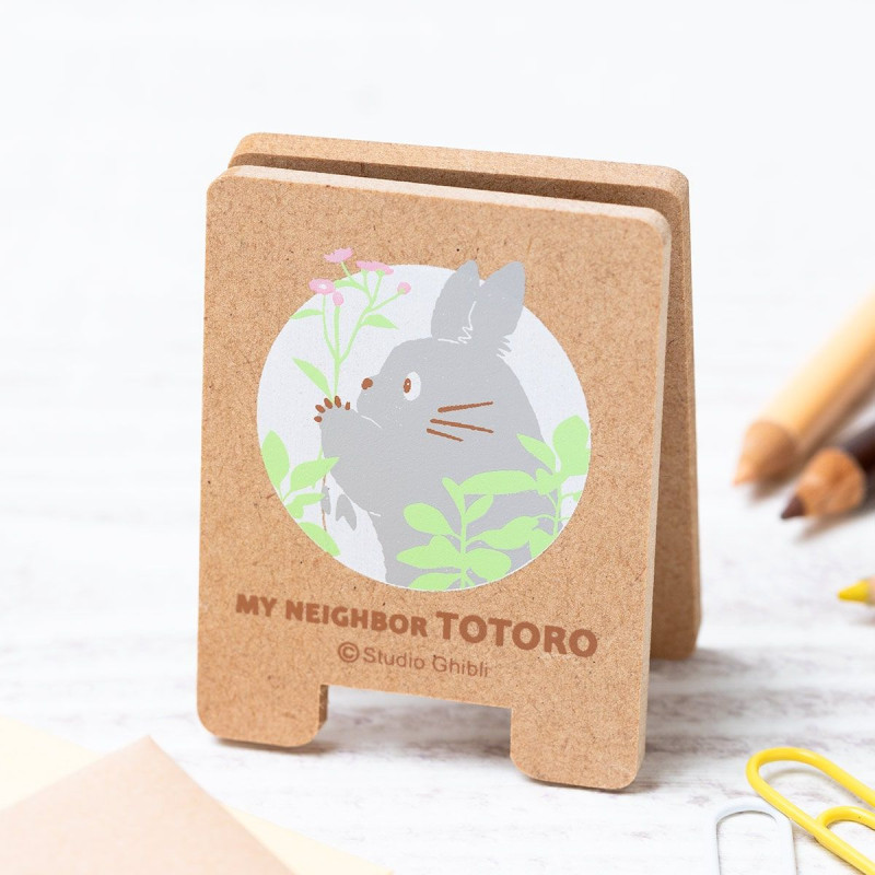 Small equipment - Wooden clip Grey Totoro - My Neighbor Totoro