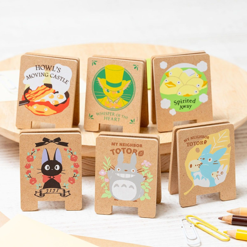 Small equipment - Wooden clip Grey Totoro - My Neighbor Totoro