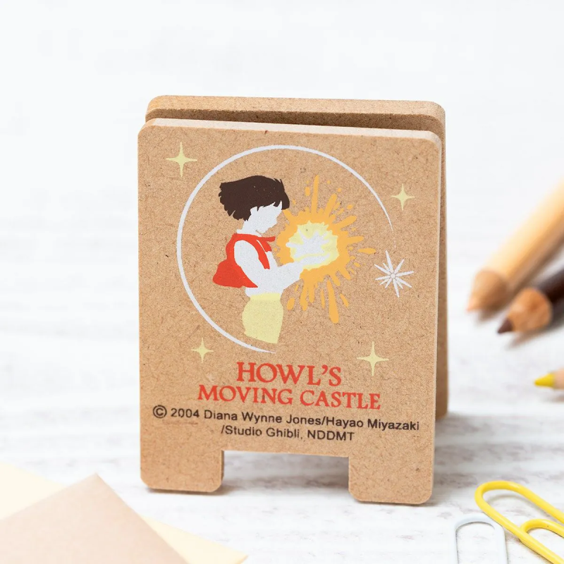 Small equipment - Wooden clip Calcifer, bacon & egg - Howl's Moving Castle