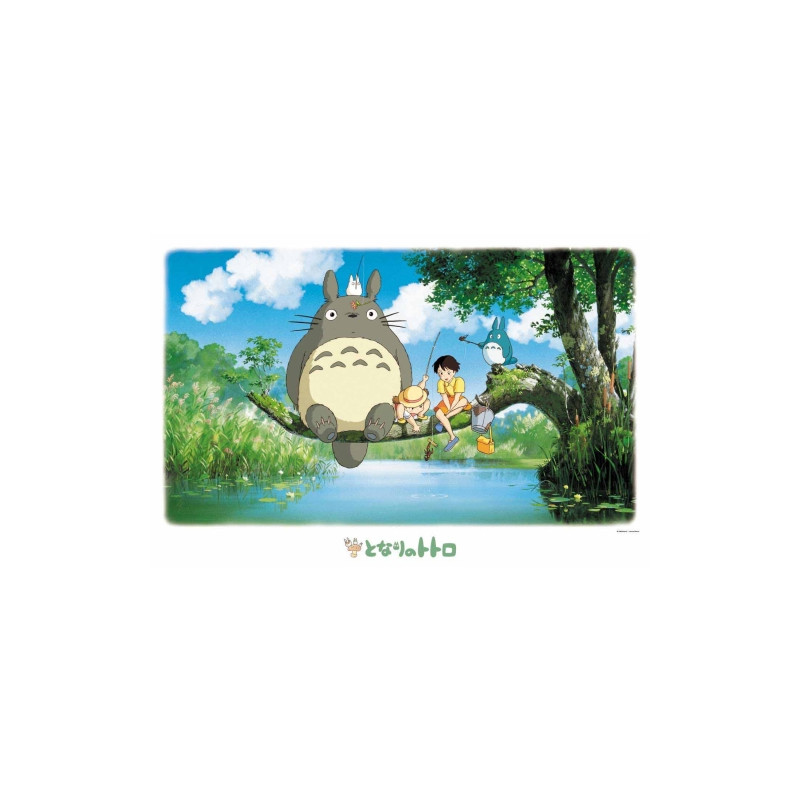 Puzzles - Puzzle 1000P Totoro Pêche - Mon Voisin Totoro