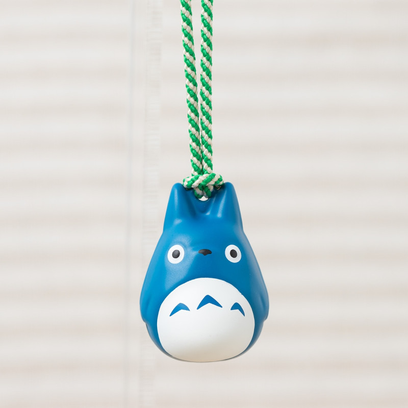 Llavero con correa - Netsuke Campanilla Correa Totoro Azul - Mi vecino Totoro