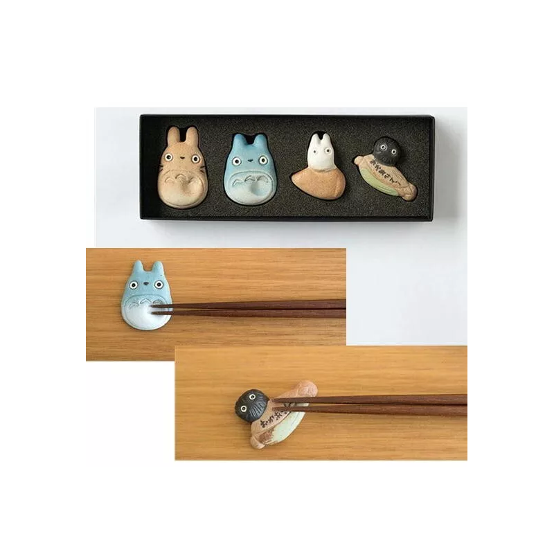 Cuisine et vaisselle - Set de 4 Repose-baguettes Shigaraki - Mon Voisin Totoro