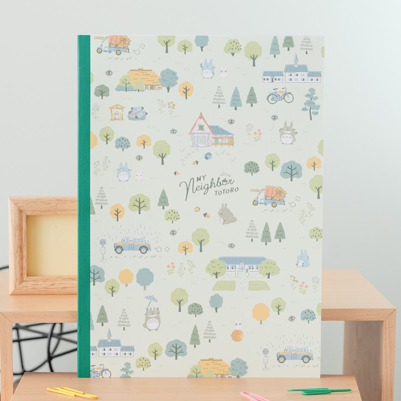 Notebooks and Notepads - Notebook Totoro Forest 18,2×25,7 cm - My Neighbor Totoro