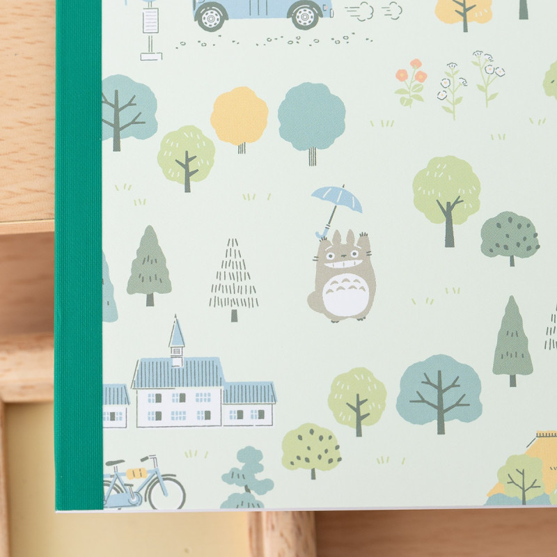 Notebooks and Notepads - Notebook Totoro Forest 18,2×25,7 cm - My Neighbor Totoro