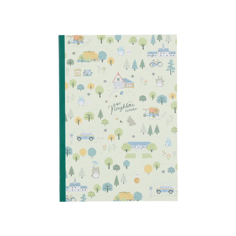 Notebooks and Notepads - Notebook Totoro Forest 18,2×25,7 cm - My Neighbor Totoro