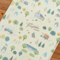 Storage - A4 Size Clear Folder Totoro Forest deep colour - My Neighbor Totoro