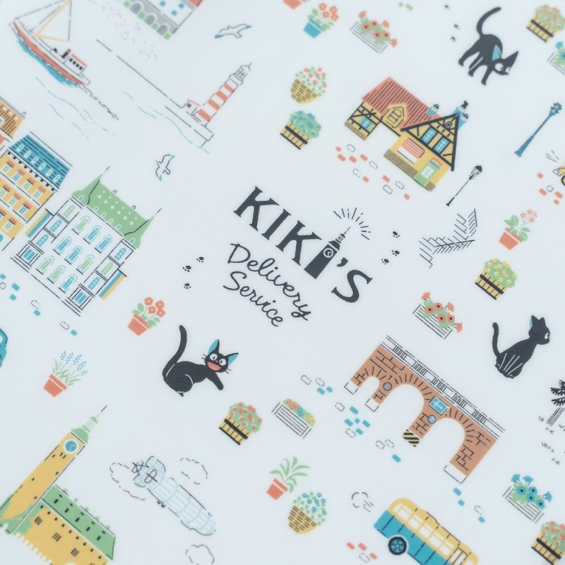 Storage - A4 Size Clear Folder Koriko Walking light colour - Kiki's Delivery Se