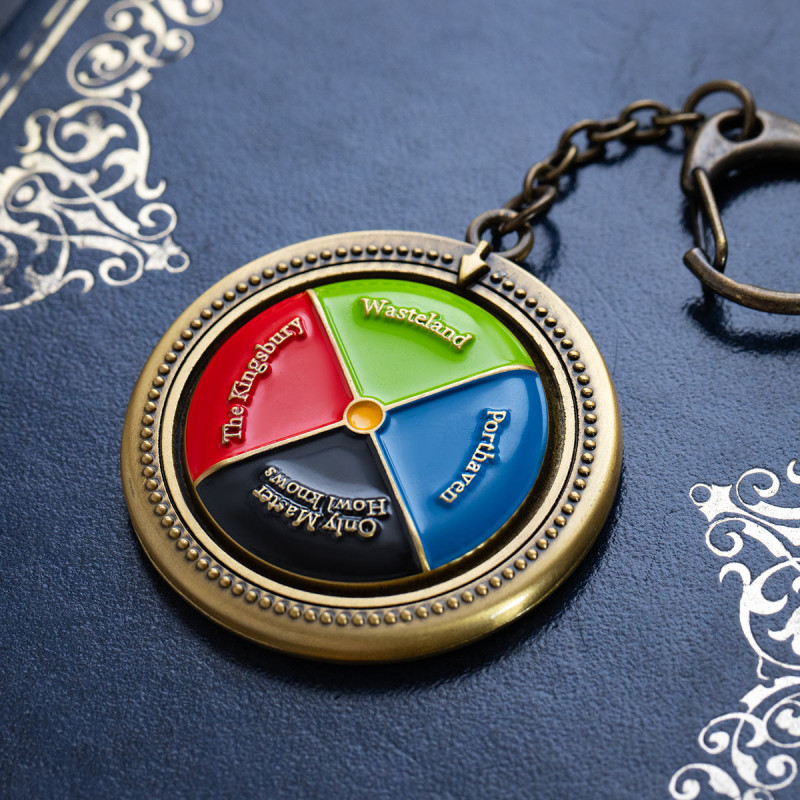 Llaveros - Llavero metálico Disco mágico - El castillo ambulante