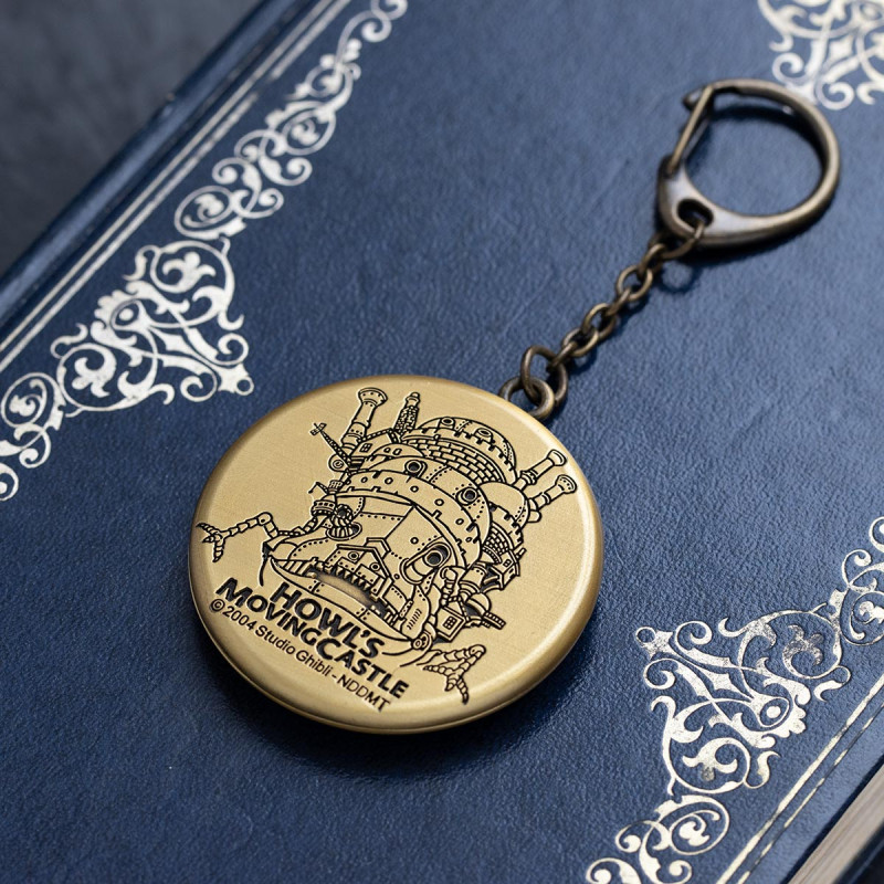 Llaveros - Llavero metálico Disco mágico - El castillo ambulante