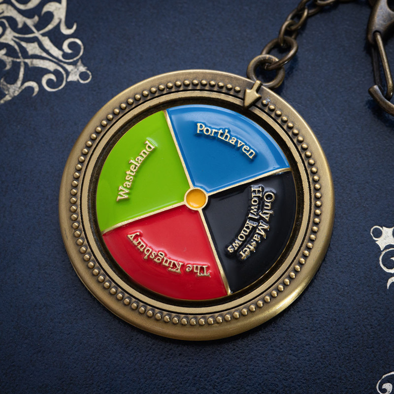 Llaveros - Llavero metálico Disco mágico - El castillo ambulante