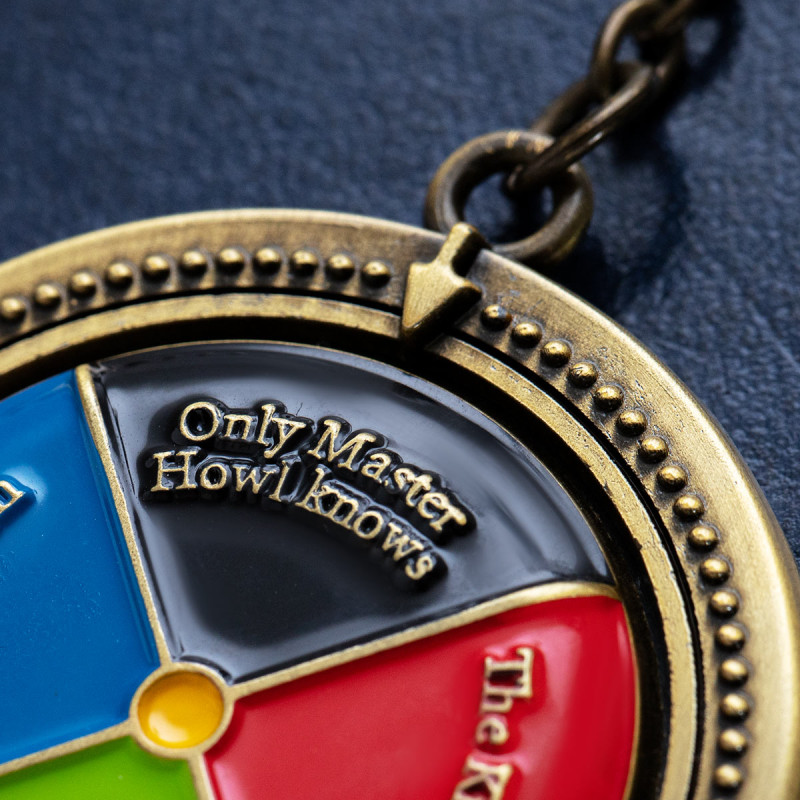 Llaveros - Llavero metálico Disco mágico - El castillo ambulante