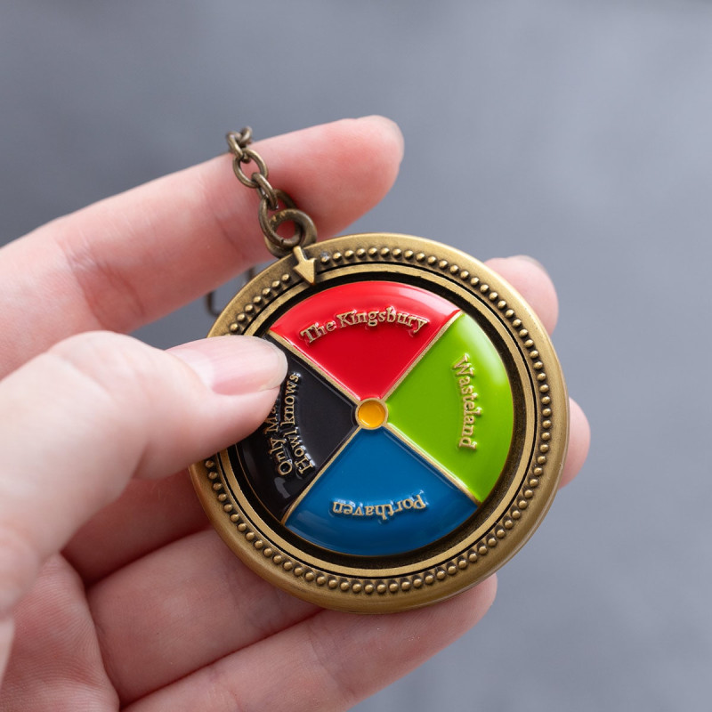 真人詰め合わせ Metal Key Holder Magic colour disc - Howl's Moving Castle