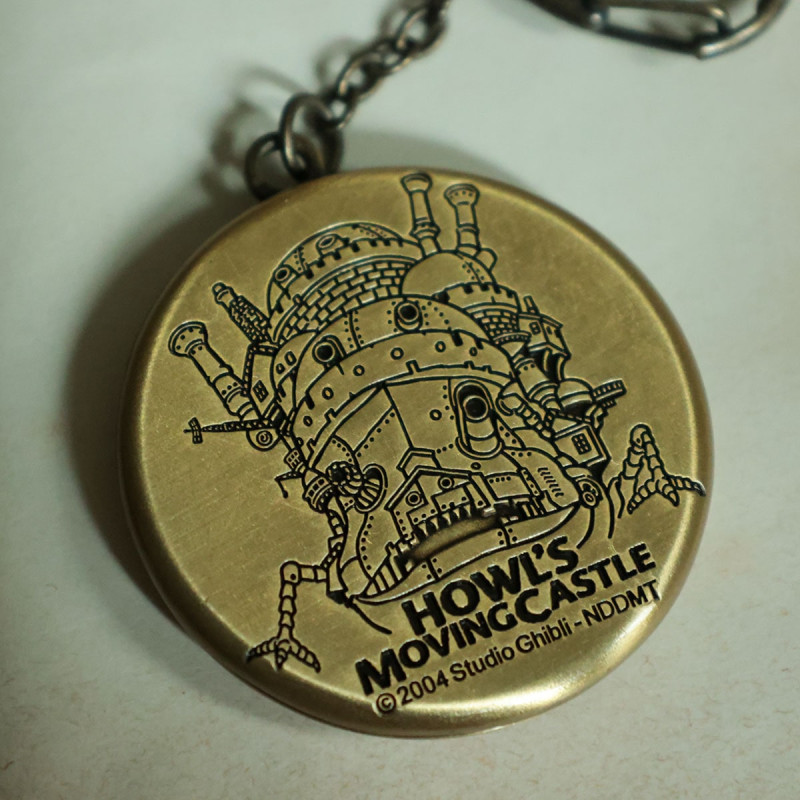 真人詰め合わせ Metal Key Holder Magic colour disc - Howl's Moving Castle