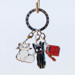 Metal Key Holder Kiki & Lily & Telephone - Kiki'S Delivery