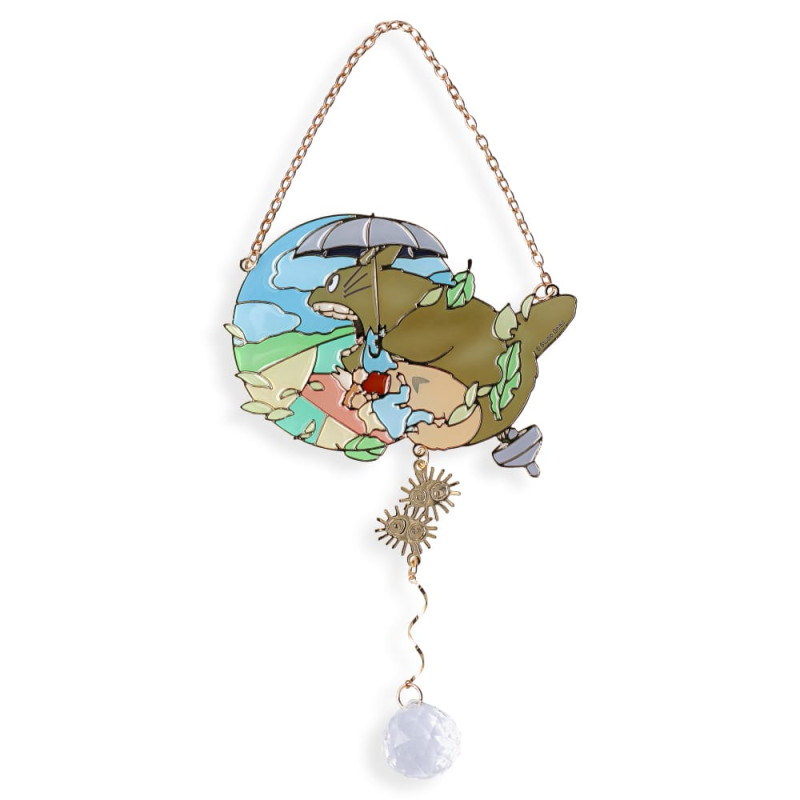 Décoration - Attrape-soleil vitrail Totoro - Mon Voisin Totoro