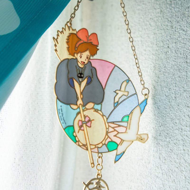 Décoration - Sun catcher Stained glass Kiki - Kiki’s Delivery Service