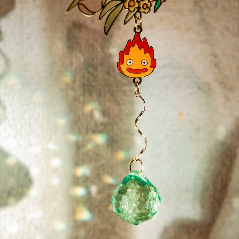 Décoration - Sun catcher Stained glass Sophie & Hauru - Howl's Moving Castle