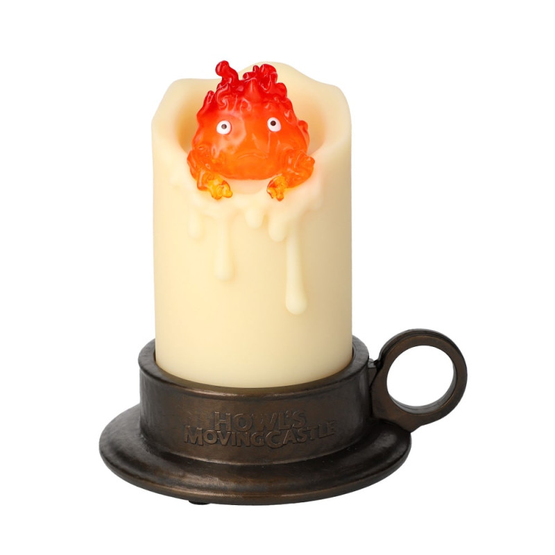 Statues - Illuminated Calcifer & candle Statue - Howl’s Moving Castle