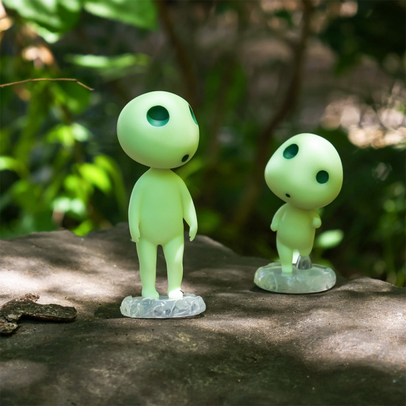 【当時物】【希少】princess mononoke stamp kodama Princess Mononoke Kodama Figurine Kodama on the Ride Ghibli