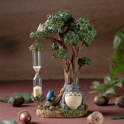 Décoration - Diorama sablier Camphrier & Totoros - Mon Voisin Totoro