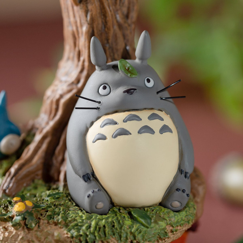 Decoraciones - Reloj de arena diorama Camphrier & Totoros - Mi vecino Totoro