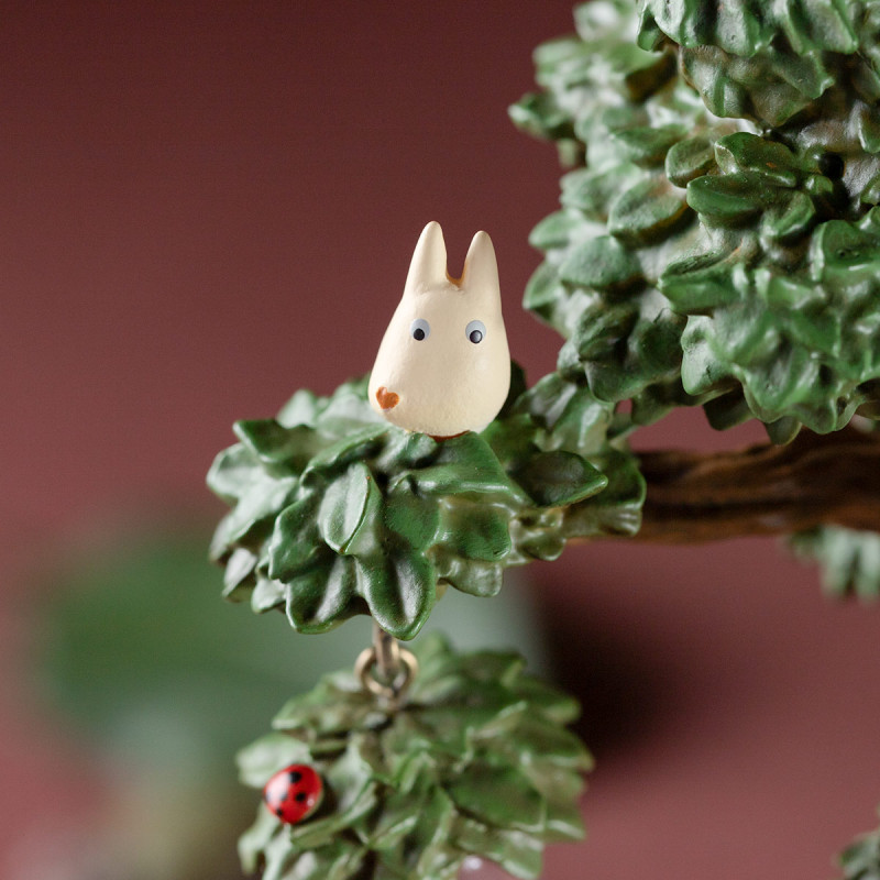 Decoraciones - Reloj de arena diorama Camphrier & Totoros - Mi vecino Totoro