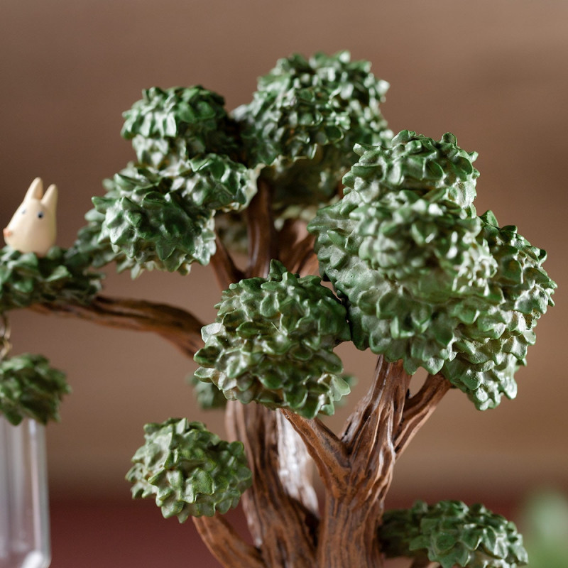 Decoraciones - Reloj de arena diorama Camphrier & Totoros - Mi vecino Totoro