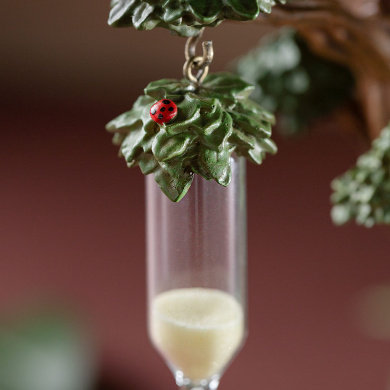 Decoraciones - Reloj de arena diorama Camphrier & Totoros - Mi vecino Totoro