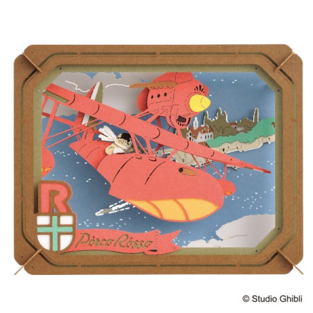 Loisirs créatifs - Théâtre de papier Mer Adriatique - Porco Rosso