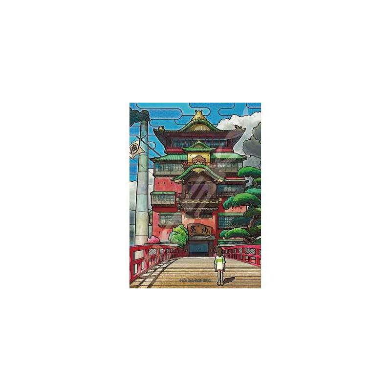 Jigsaw Puzzles - Stained glass Puzzle 208P Aburaya - Spirited Away
