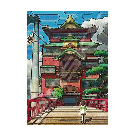 Puzzle - Puzzle Vitrail 208P Aburaya - Le Voyage de Chihiro