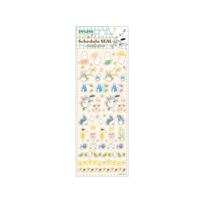 Small equipment - Mini Schedule Stickers Collection 2 - My Neighbor Totoro