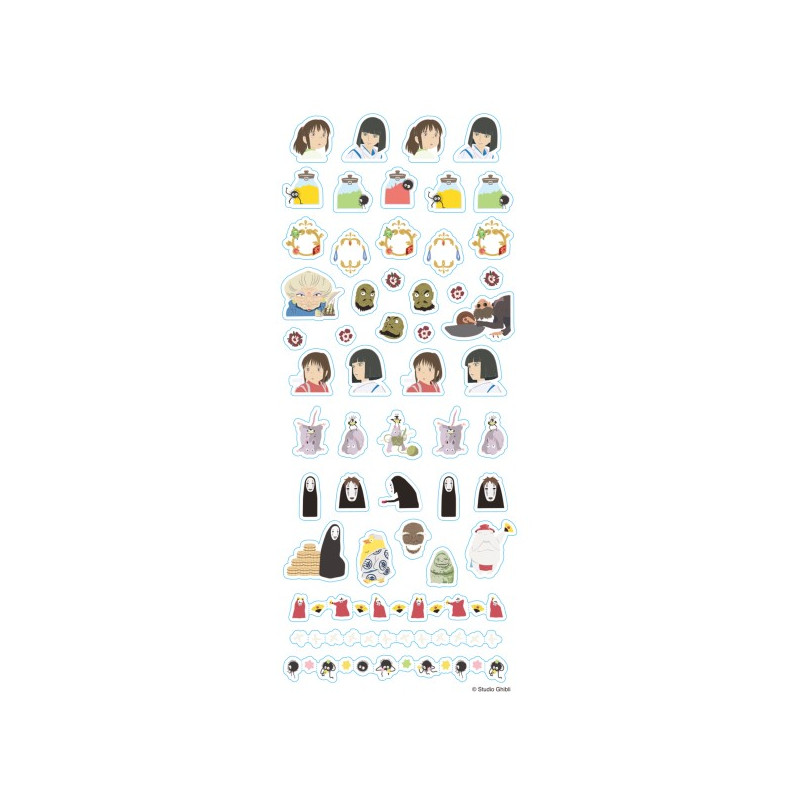 Small equipment - Mini Schedule Stickers Collection 2 - Spirited Away