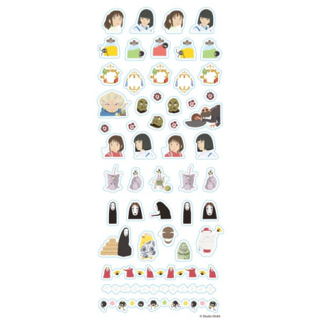 Small equipment - Mini Schedule Stickers Collection 2 - Spirited Away