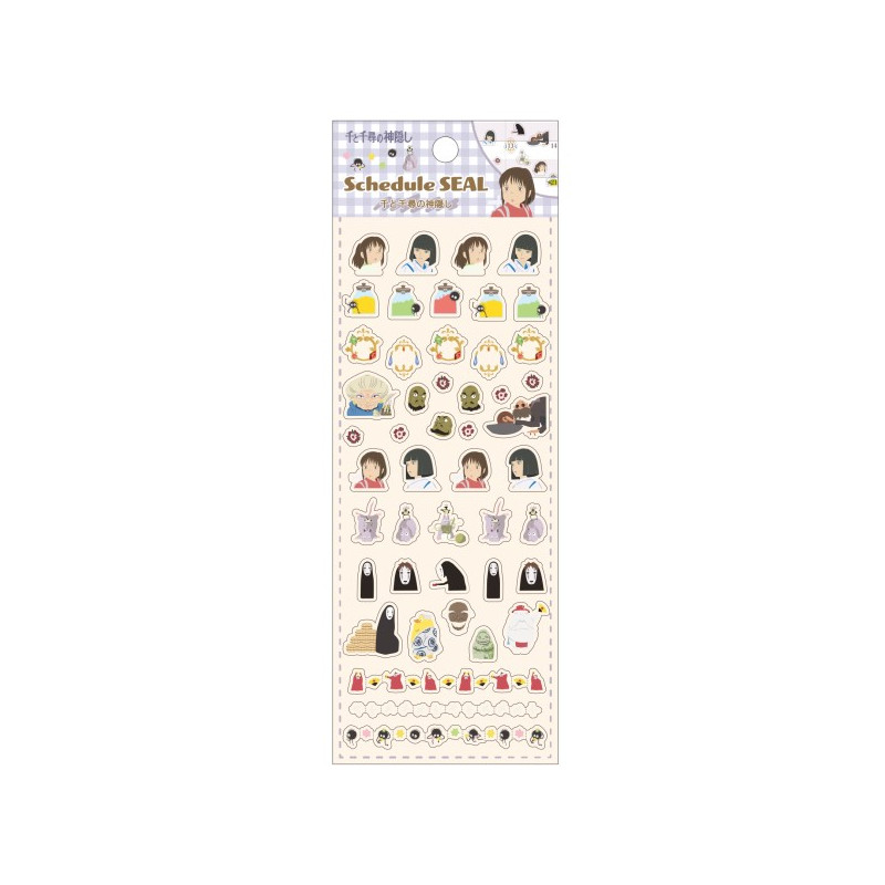 Small equipment - Mini Schedule Stickers Collection 2 - Spirited Away
