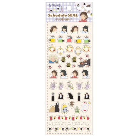 Small equipment - Mini Schedule Stickers Collection 2 - Spirited Away