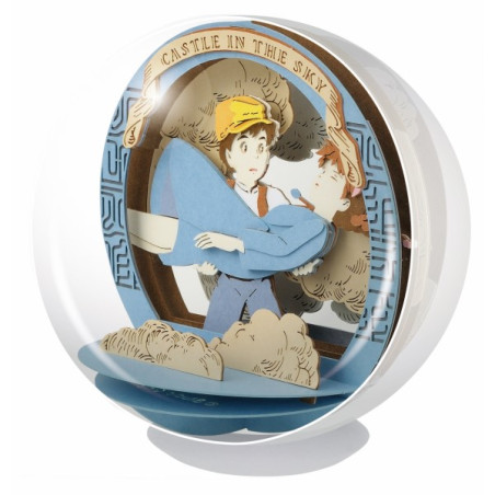 Loisirs créatifs - Théâtre de papier sphère Sheeta & Pazu - Le Château dans le ciel Loisirs créatifs - Théâtre de papier sphère Sheeta & Pazu - Le Château dans le ciel