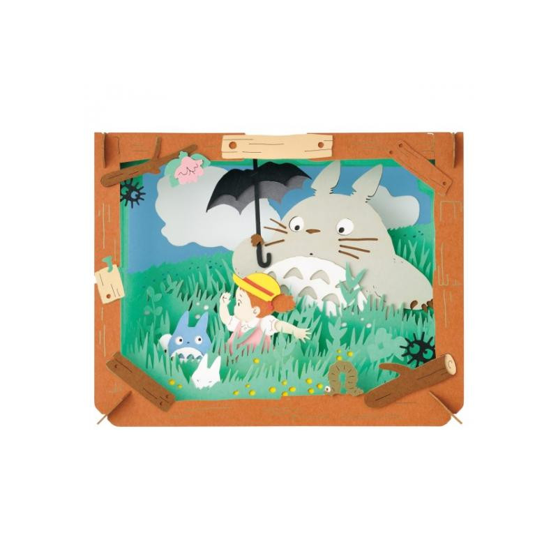 Théâtres de papier - Théâtre de papier Totoro dans les près - Mon Voisin Totoro