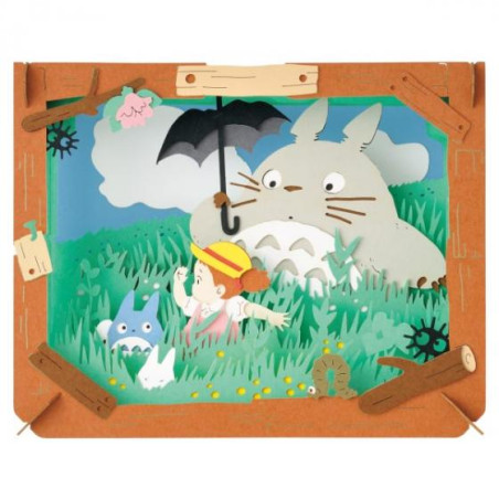 Arts and crafts - Paper Theater Totoro in the field - My Neighbor Totoro Arts and crafts - Paper Theater Totoro in the field - My Neighbor Totoro