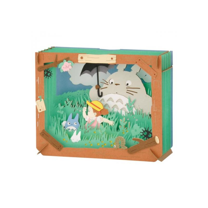 Théâtres de papier - Théâtre de papier Totoro dans les près - Mon Voisin Totoro