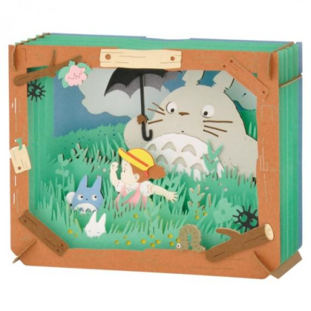 Arts and crafts - Paper Theater Totoro in the field - My Neighbor Totoro Arts and crafts - Paper Theater Totoro in the field - My Neighbor Totoro