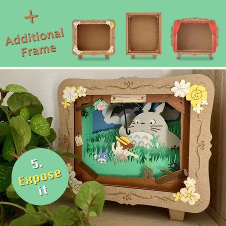 Arts and crafts - Paper Theater Totoro in the field - My Neighbor Totoro Arts and crafts - Paper Theater Totoro in the field - My Neighbor Totoro