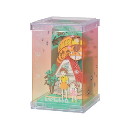 Loisirs créatifs - Théâtre de papier Cube Merci Chatbus- Mon Voisin Totoro