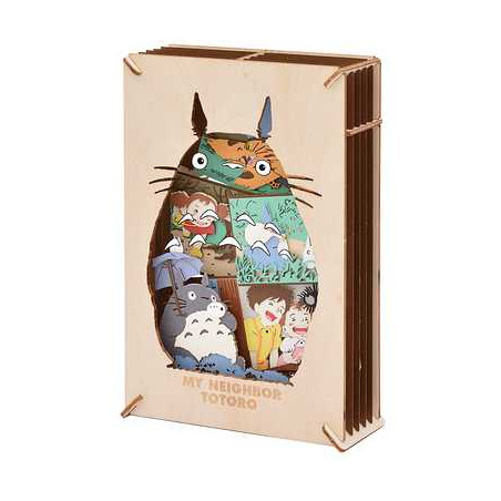 Arts and crafts - Paper Theater Wood Style Silhouette Big Totoro - My Neighbor Totoro Arts and crafts - Paper Theater Wood Style Silhouette Big Totoro - My Neighbor Totoro