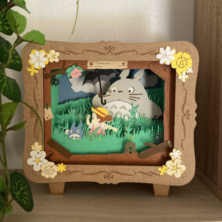 Arts and crafts - Paper Theater Totoro in the field - My Neighbor Totoro Arts and crafts - Paper Theater Totoro in the field - My Neighbor Totoro
