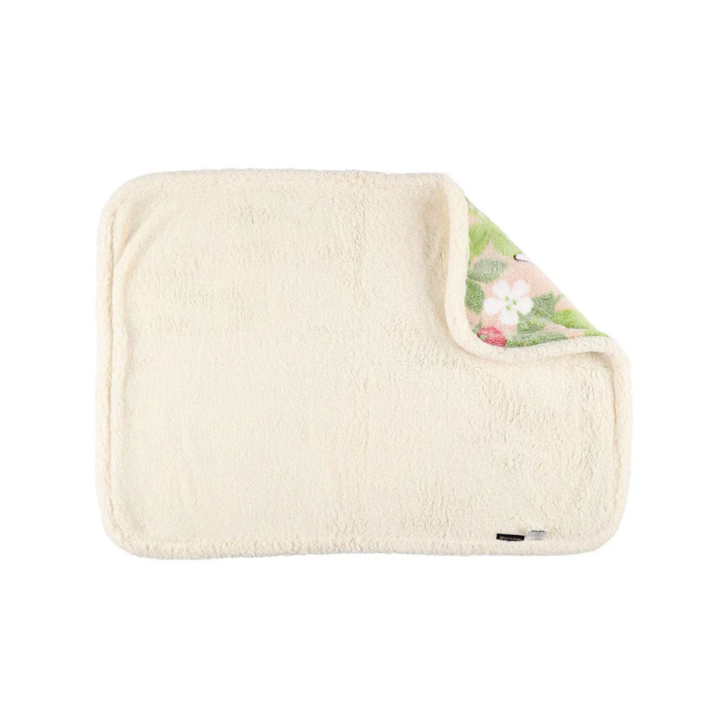 Household linen - Fluffy plaid Totoro Strawberry 70x100 cm - My Neighbor Totoro