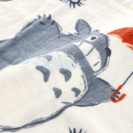 Linge de maison - Serviette Imabari Totoro Parapluie 34x80 cm - Mon Voisin Totoro Linge de maison - Serviette Imabari Totoro Parapluie 34x80 cm - Mon Voisin Totoro