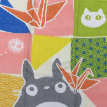 Linge de maison - Serviette Imabari Totoro Origami 34x80cm - Mon Voisin Totoro Linge de maison - Serviette Imabari Totoro Origami 34x80cm - Mon Voisin Totoro